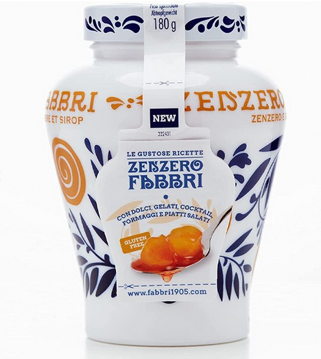Ghimbir Fabbri in sirop, borcan Opaline 600g, Italia [2]