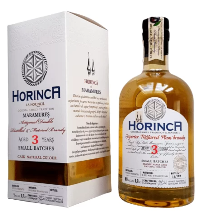 Horinca de prune La Horincie Gogota , Superioara maturata 3 ani , 0.7L [1]