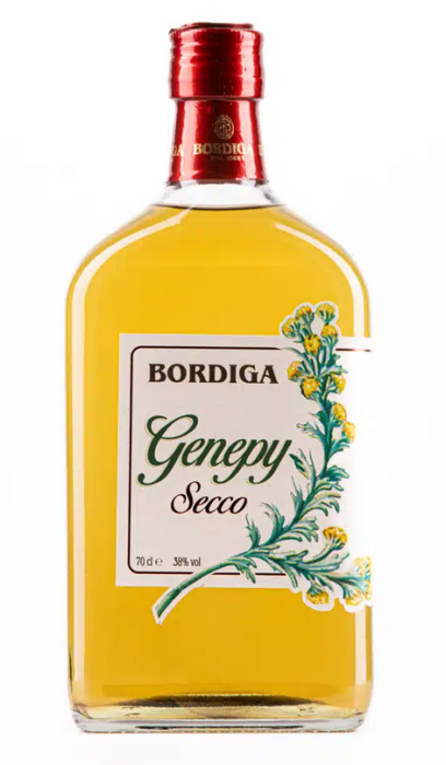 Lichior Bordiga Genepy Secco, 0.7L, Italia [2]