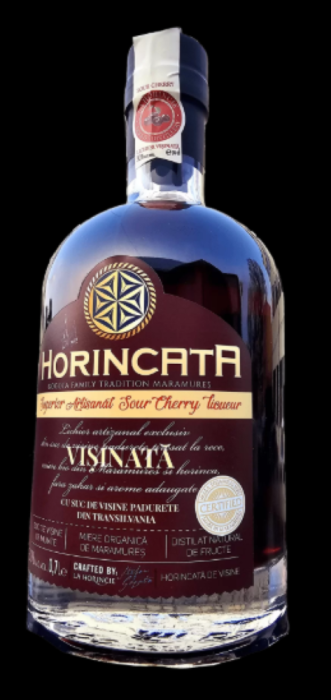 Lichior de visine La Horincie Gogota , Horincata Visinata superioara cu miere , 0.7L [1]