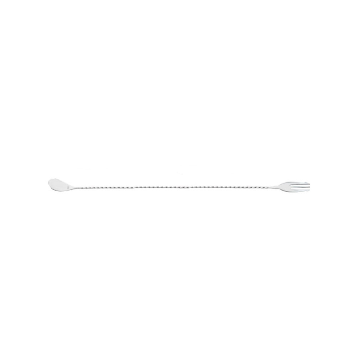 Lingura de bar THE BARS Trident Full Twist, inox, 45 cm [2]