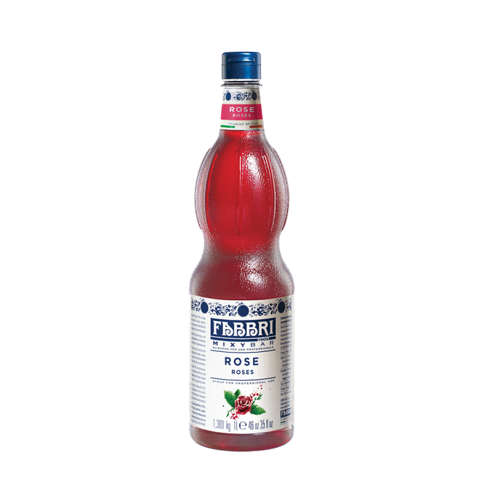 Sirop Fabbri Trandafir Mixybar, 1L, Italia [2]