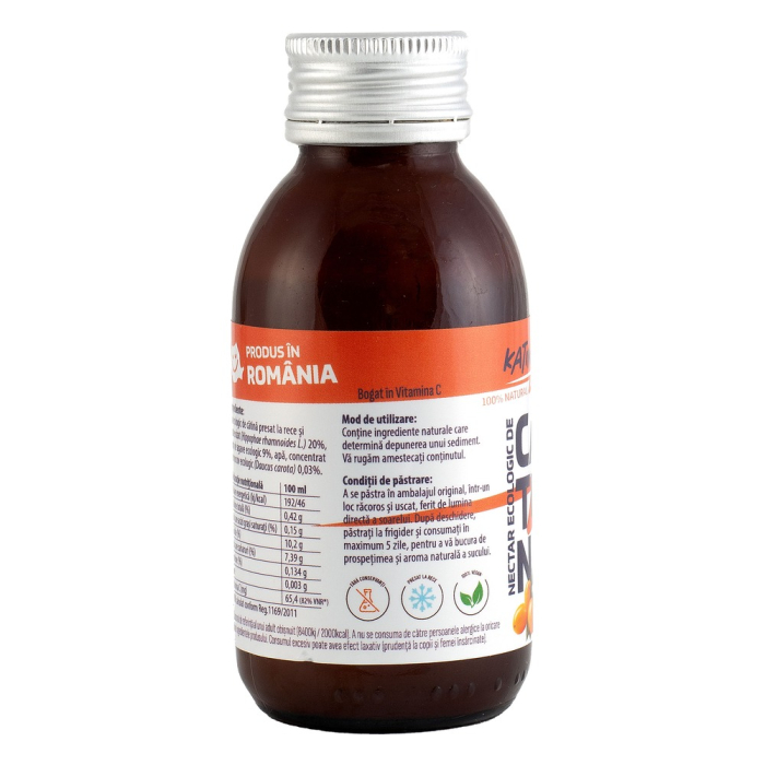 Shot suc de catina bio cu agave Katinola 0.1L [2]
