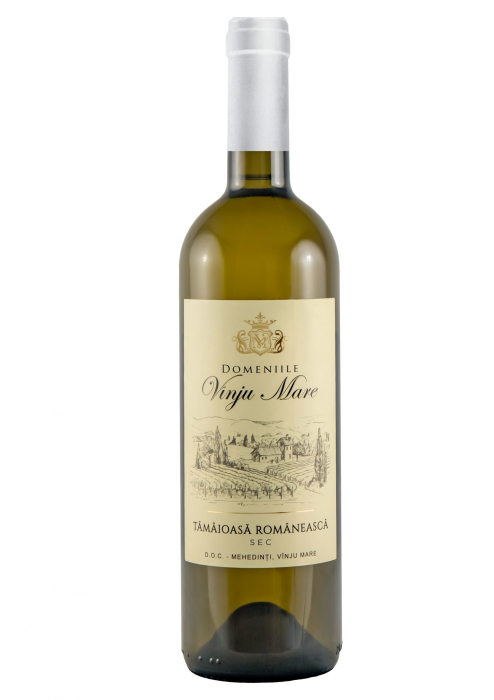 Vin alb sec Domeniile Vinju Mare Tamaioasa Romaneasca, 0.75L, Mehedinti, Romania [2]