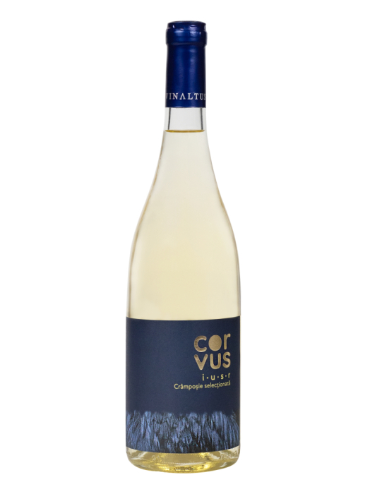 Vin alb sec Vinaltus Corvus – i.u.s.r. Cramposie selectionata , 0.75L [1]