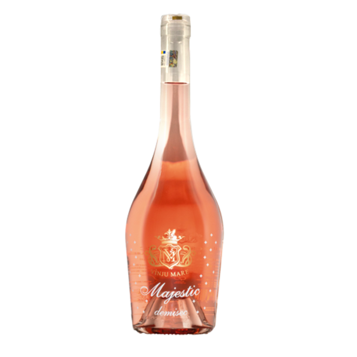 Vin rose demisec Domeniile Vinju Mare Majestic, 0.75L [1]