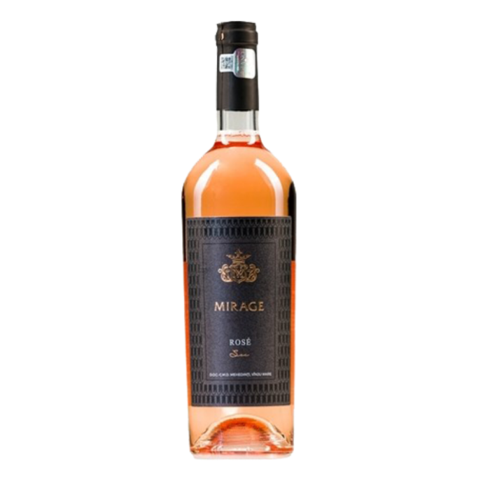 Vin rose sec Domeniile Vinju Mare Mirage, 0.75L [1]