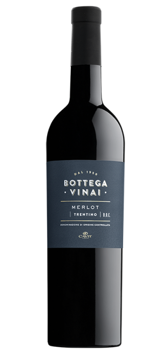 Vin rosu sec Cavit Bottega Vinai Merlot Trentino DOC, 0.75L, Trentino-Alto Adige, Italia [2]