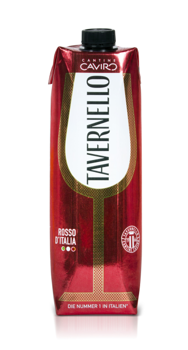 Vin rosu sec Tavernello Rosso, brick 1L, Emilia-Romagna, Italia [2]