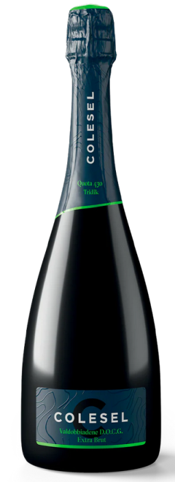 Vin spumant alb extra brut Colesel Quota 430 Tridik Valdobbiadene Prosecco Superiore DOCG, 0.75L, Veneto, Italia [2]