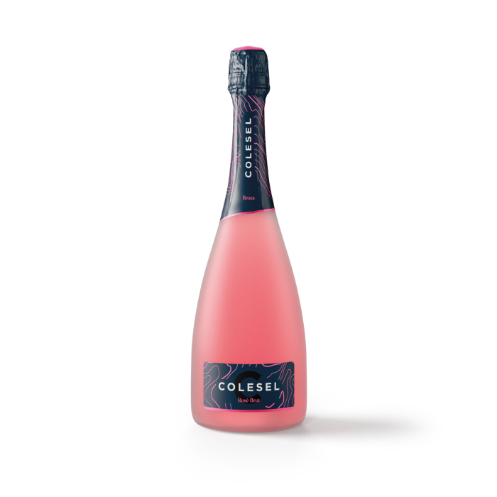 Vin spumant rose brut Colesel Brosa Pavana, 0.75L, Veneto, Italia [2]