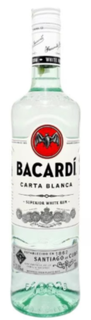Rom - Rom alb Bacardi Carta Blanca , 0.7L