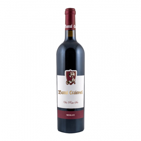Vin Rosu - Banul Craiovei Merlot 0.75 L