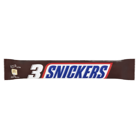 Ciocolata - Batoane Snickers Trio 112.5g