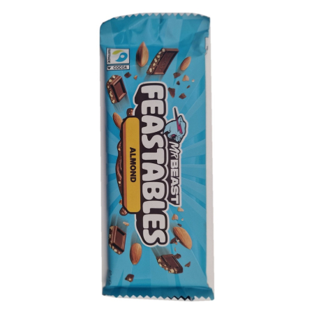 Dulciuri - Baton de ciocolata Feastables MrBeast Almond 60g
