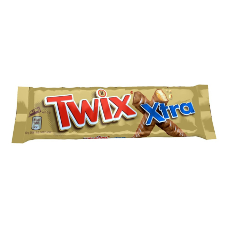 Ciocolata - Baton Twix Ciocolata Extra, 75g