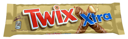 Ciocolata - Baton Twix Ciocolata Extra, 75g