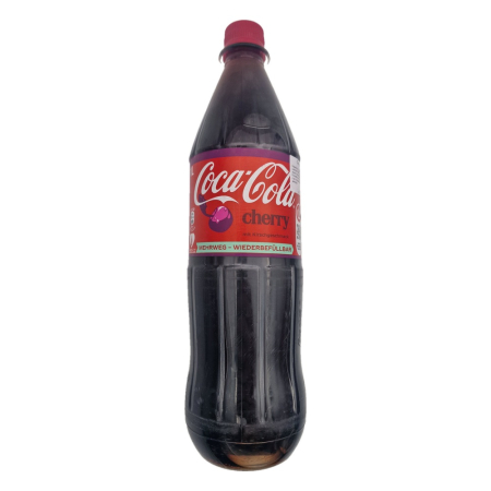 Soft Drinks - Coca-Cola Cherry 1L sticla returnabila