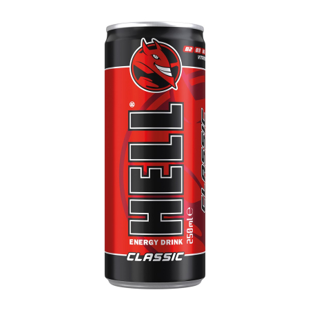 Energizante - Bautura energizanta Hell Energy Drink Classic, doza 0.25L