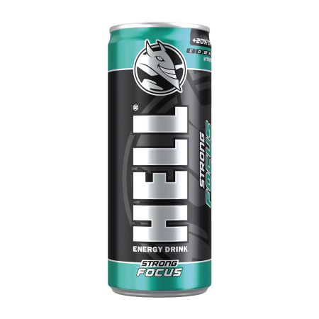 Energizante - Bautura energizanta Hell Energy Drink Focus, doza 0.25L