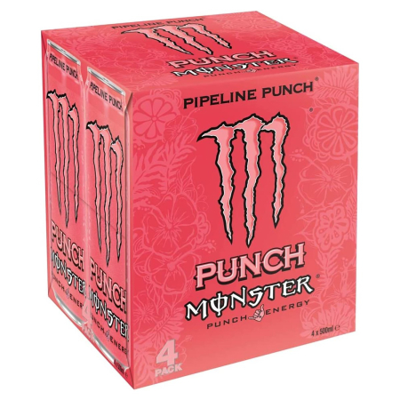 Energizante - Bautura energizanta Monster Pipeline Punch, doza 0.5L