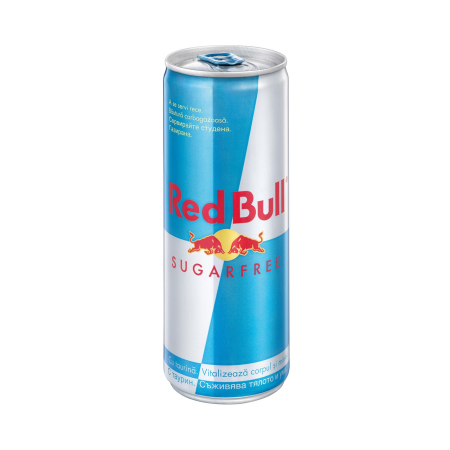Energizante - Bautura energizanta Red Bull Fara Zahar, doza 0.25L