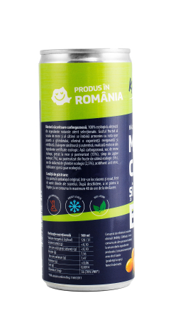 Soft Drinks - Bautura racoritoare bio din mere, catina si ghimbir Katinola, 0.25L