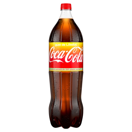 Bauturi carbogazoase - Bautura racoritoare carbogazoasa Coca-Cola cu Aroma de Lamaie, Pet 2L
