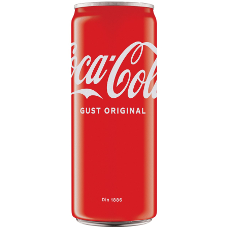 Bauturi carbogazoase - Bautura racoritoare carbogazoasa Coca-Cola Gust Original, doza 0.33L