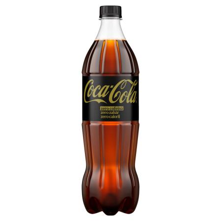 Bauturi carbogazoase - Bautura racoritoare carbogazoasa Coca-Cola Zero Cofeina, Pet 1L