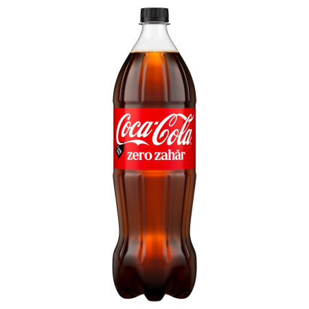 Bauturi carbogazoase - Bautura racoritoare carbogazoasa Coca-Cola Zero Zahar, Pet 1.5L