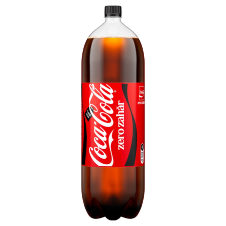 Bauturi carbogazoase - Bautura racoritoare carbogazoasa Coca-Cola Zero Zahar, Pet 2.5L