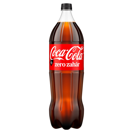 Bauturi carbogazoase - Bautura racoritoare carbogazoasa Coca-Cola Zero Zahar, Pet 2L