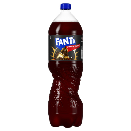 Bauturi carbogazoase - Bautura racoritoare carbogazoasa Fanta Crimson Cherry, Pet 2L