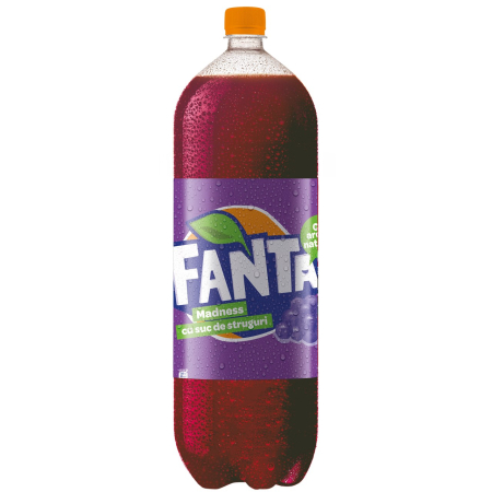 Bauturi carbogazoase - Bautura racoritoare carbogazoasa Fanta Madness, Pet 2.5L