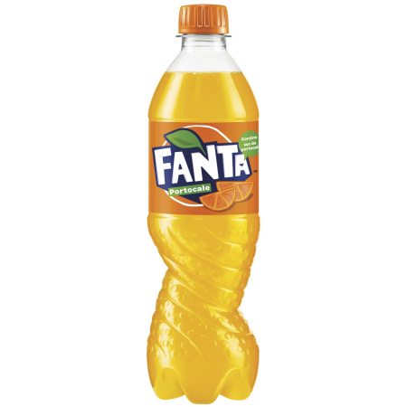 Bauturi carbogazoase - Bautura racoritoare carbogazoasa Fanta Orange, Pet 0.5L