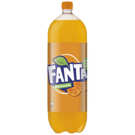Bauturi carbogazoase - Bautura racoritoare carbogazoasa Fanta Orange, Pet 2.5L