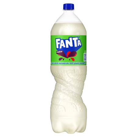 Bauturi carbogazoase - Bautura racoritoare carbogazoasa Fanta Tropical, Pet 2L