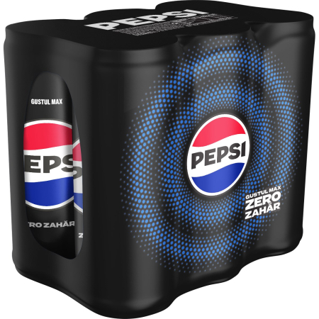 Bauturi carbogazoase - Bautura racoritoare carbogazoasa Pepsi Black, doza 0.33L