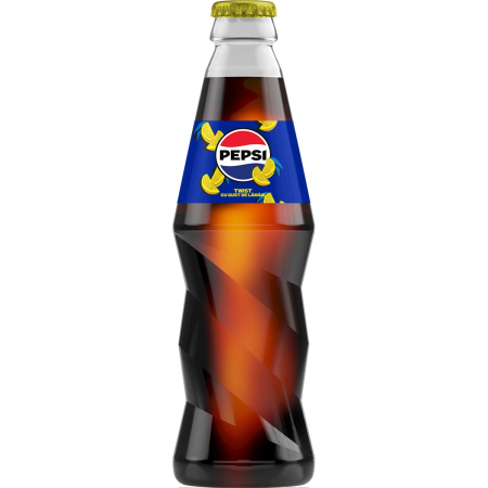 Bauturi carbogazoase - Bautura racoritoare carbogazoasa Pepsi Twist, sticla 0.25L