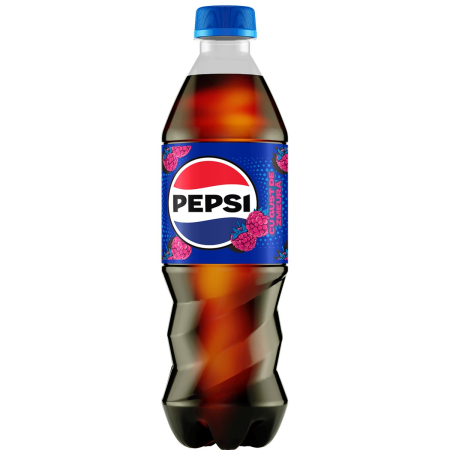 Bauturi carbogazoase - Bautura racoritoare carbogazoasa Pepsi Zmeura, Pet 0.5L