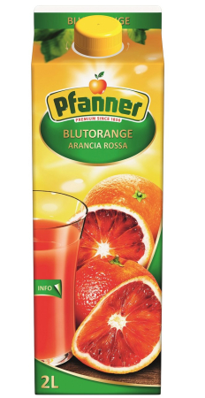 Bauturi necarbogazoase - Bautura racoritoare necarbogazoasa Pfanner Portocale Rosii, cutie 2L