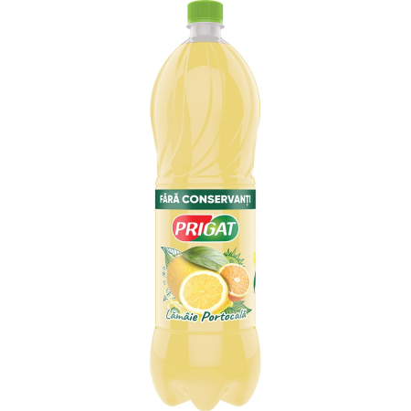 Bauturi necarbogazoase - Bautura racoritoare necarbogazoasa Prigat Limonada, Pet 1.75L