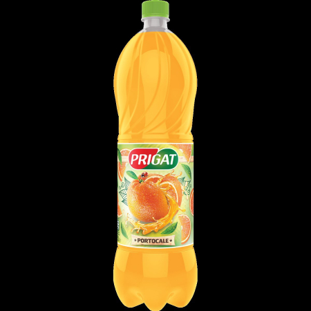 Bauturi necarbogazoase - Bautura racoritoare necarbogazoasa Prigat Still Portocale, Pet 1.75L
