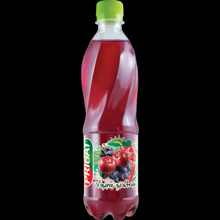 Bauturi necarbogazoase - Bautura racoritoare necarbogazoasa Prigat Visine, Pet 0.5L
