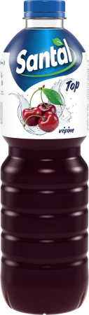 Bauturi necarbogazoase - Bautura racoritoare necarbogazoasa Santal Top Visine, Pet 1.5L
