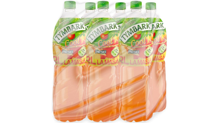 Bauturi necarbogazoase - Bautura racoritoare necarbogazoasa Tymbark Cool cu Aroma de Piersici, Pet 2L