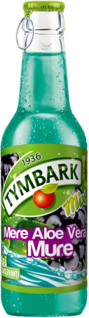 Bauturi necarbogazoase - Bautura racoritoare necarbogazoasa Tymbark cu Aroma de Mure si Aloe Vera, sticla 0.25L