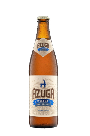 Bere - Bere Azuga Weissbier nefiltrata, sticla 0.5L