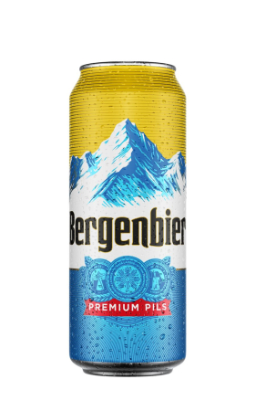 Bere - Bere blonda Bergenbier, doza 0.5L